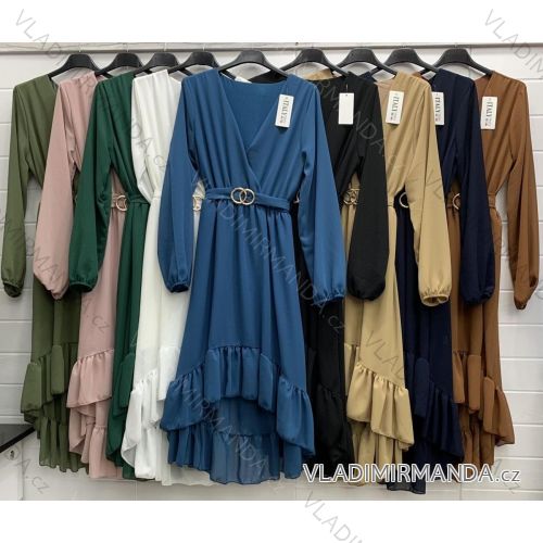 Dress with 3/4-sleeve ladies pocket (uni sl) ITALIAN Fashion IM3181746