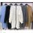 Women's Long Sleeve Long Sleeve Dress (S / M ONE SIZE) ITALIAN FASHION IMWE217460