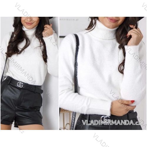 Blouse long sleeve with ruffles women (UNI S / L) ITALIAN FASHION IMK20159