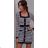 Women's Elegant Long Sleeve Dress (S / M ONE SIZE) ITALIAN FASHION IMWE217368