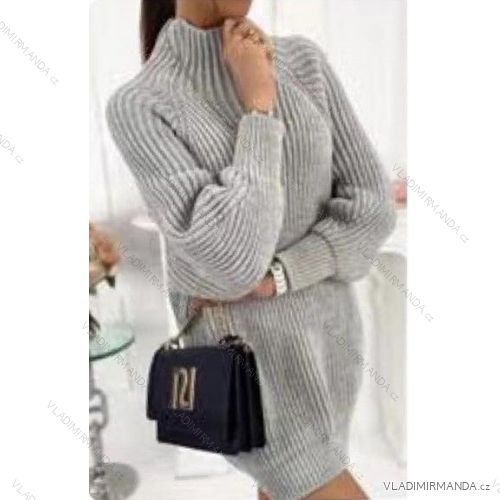 Women's Long Sleeve Sweater (S / M / L one size) ITALIAN FASHION IMWA214327