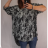 Tunic Long Sleeve Women's Oversized Camouflage (3XL / 4XL ONE SIZE) ITALIAN FASHION IMWQ2191215a