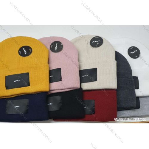 Women's cap with stones (uni) WOOLK POLAND PV417027