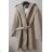 Women's fleece coat (S / M ONE SIZE) ITALIAN FASHION IMM211508 béžová S / M
