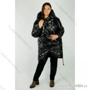 Kabát zimní s kapucí dámský (M-L-XL-2XL-3XL-4XL) POLSKÁ MÓDA PMLG21JESSICA