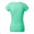 Fit V-neck t-shirt womens white With ADR-1620013
