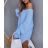 Women's Long Sleeve Sweater (S / M ONE SIZE) ITALIAN FASHION IMWY217095
