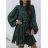 Women's Elegant Long Sleeve Dress (S / M ONE SIZE) ITALIAN FASHION IMWM217234