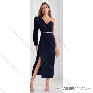 Women's Long Summer Long Sleeve Dress (S / M ONE SIZE) ITALIAN FASHION IMWG216100