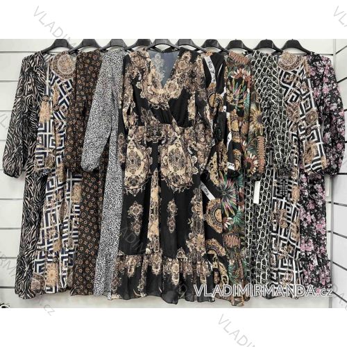 Summer Summer Carmen Long Sleeve Dress (S / M / L ONE SIZE) ITALIAN FASHION IMWC216138