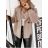 Women's fleece coat (S / M ONE SIZE) ITALIAN FASHION IMWA216598