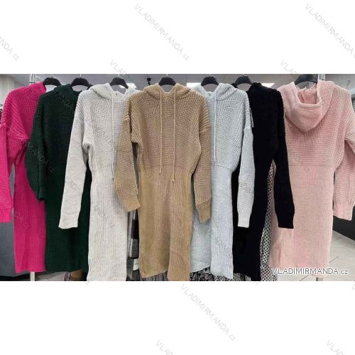 Dress with 3/4-sleeve ladies pocket (uni sl) ITALIAN Fashion IMWD20529