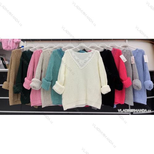 Dress with 3/4-sleeve ladies pocket (uni sl) ITALIAN Fashion IMWD20535