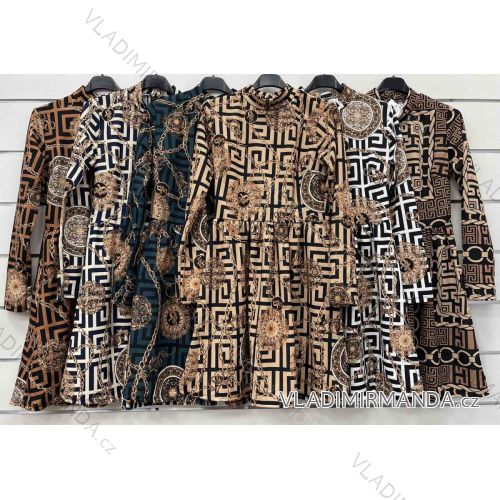 Summer Summer Carmen Long Sleeve Dress (S / M / L ONE SIZE) ITALIAN FASHION IMWC216138