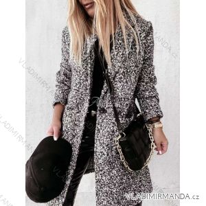 Women's long-sleeved fleece coat (S / M ONE SIZE) ITALIAN FASHION IMWY217671