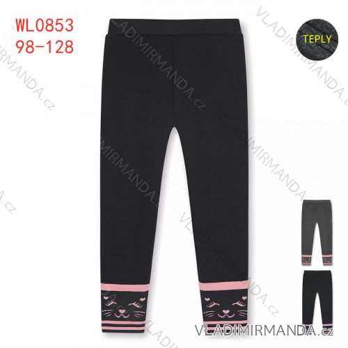Leggings warm long children's girl (98-128) KUGO FL6707