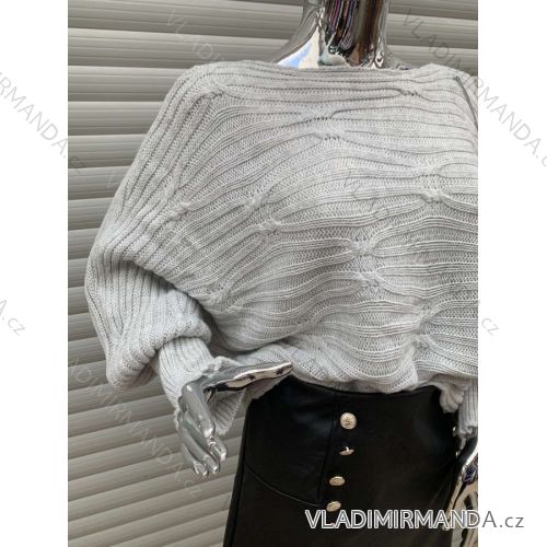 Blouse long sleeve with ruffles women (UNI S / L) ITALIAN FASHION IMWG20113