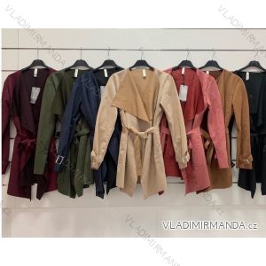 Women's long-sleeved fleece coat (S / M ONE SIZE) ITALIAN FASHION IMWY217671