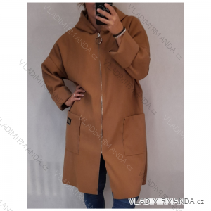 Fleece coat with lining women's extended (s, m, l, xl) ITALIAN FASHION IMC1812182C