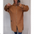 Fleece coat with lining women's extended (s, m, l, xl) ITALIAN FASHION IMC1812182C 2XL/3XL Wine