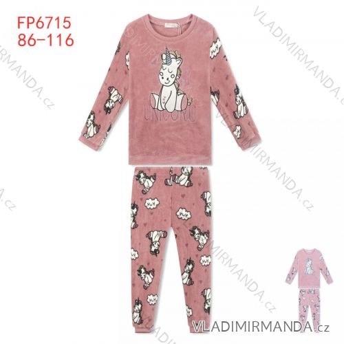 Pajamas long infant baby girl (86-110) KUGO ML7090AB