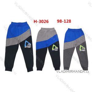 Warm sweatpants for boys (98-128) SEZON L335