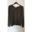 Women's Knitted Long Sleeve Sweater (S / M ONE SIZE) ITALIAN FASHION IM721352