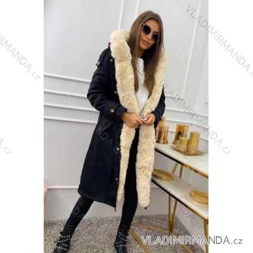 Coat winter park with fur women (sml-xl) MISSFOFO FASHION ITALY IM917S-100