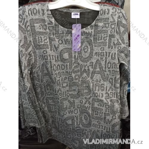 Ladies tunic long sleeve oversized (l-4xl) L.G.M. Polish Fashion LGM20022