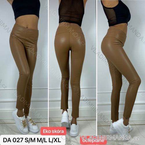 Legíny koženkové dlouhé dámské (S-XL) TURECKÁ MÓDA TMWL211840