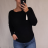 Women's thin long sleeve bat sweater (M / L ONE SIZE) ITALIAN FASHION IMW21247