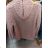 Women's Knitted Long Sleeve Sweater (S / M ONE SIZE) ITALIAN FASHION IM7213402