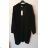 Women's long sleeve sweater (S -M -L ONE SIZE) Italian fashion IM820057 black