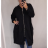 Mikina tenká s kapucí na zip dámská (M/L ONE SIZE) ITALSKÁ MÓDA IMP21160