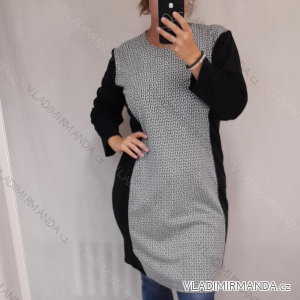 Women's long sleeve dress oversized (xl-8xl) CZECH FASHION CRM19014