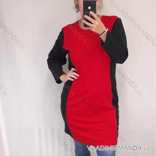 Women's long sleeve dress oversized (xl-8xl) CZECH FASHION CRM19011