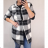 Women's Flannel Extended Shirt (S / M ONE SIZE) ITALIAN FASHION IM4211800 S / L pattern