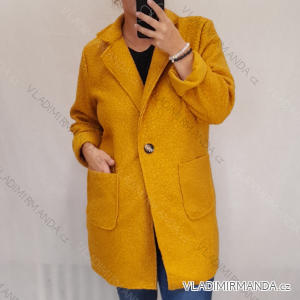 Women's fleece lamb coat (L/XL ONE SIZE) ITALIAN FASHION IM321595/DR