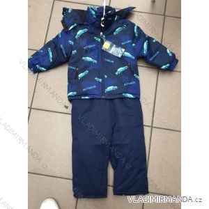 Souprava zimní bunda a kalhoty dětská chlapecká (98-128) ITALSKÁ MÓDA HKW21634
