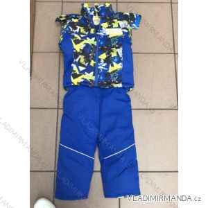 Souprava zimní bunda a kalhoty dětská chlapecká (98-128) ITALSKÁ MÓDA HKW21634