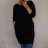 Classic dress short sleeve women (2XL) ITALIAN FASHION IM321245 / DR 2XL Emerald