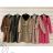 Women's long-sleeved fleece coat (S / M ONE SIZE) ITALIAN FASHION IMWY217671