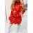 Elegant Velvet Dress Long Sleeve Women (S / M ONE SIZE) ITALIAN FASHION IMWY216558