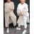 Cardigan long alpaca long sleeve women (S / M ONE SIZE) ITALIAN FASHION IMWE216821