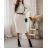 Women's Knitted Long Sleeve Dress (S / M ONE SIZE) ITALIAN FASHION IMWE217258