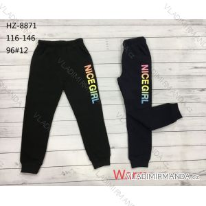 Warm sweatpants for girls (116-146) ACTIVE SPORT ACT21HZ-8835