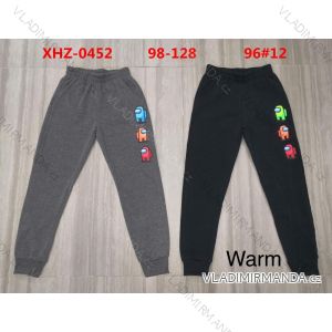 Warm sweatpants for boys (98-128) ACTIVE SPORT ACT21XHZ-0417
