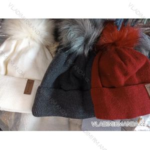 Winter hat with pompon women (ONE SIZE) WROBI PVB21104142