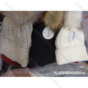 Winter hat with pompon women (ONE SIZE) WROBI PVB21104142