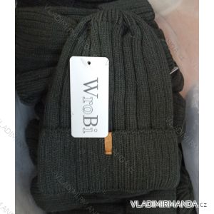 Winter hat with pompon women (ONE SIZE) WROBI PVB21104142